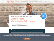 Tablet Screenshot of myright.com